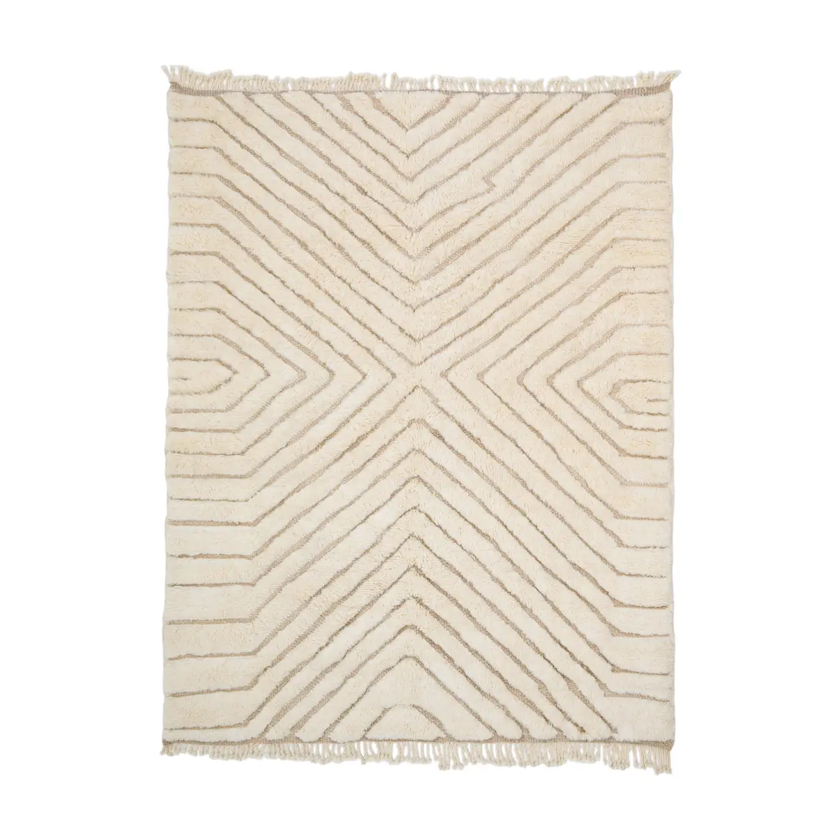 Ayourda-hand-knotted-Neutral-Wool-Rug-Azelestudio (1) Ayourda - Image 1