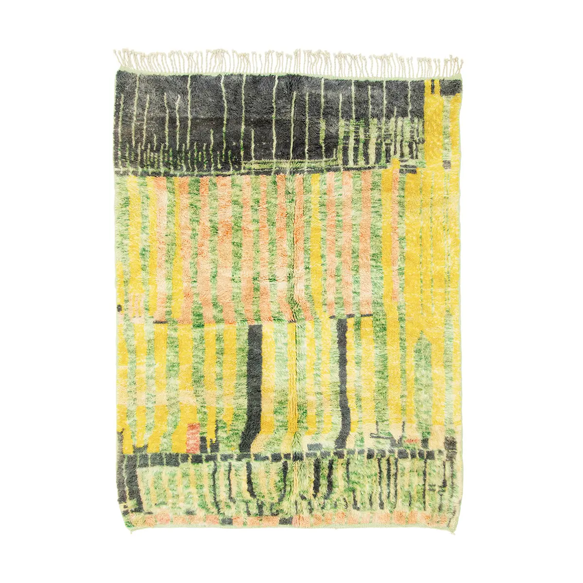 Rizière-Abstract-Design-Wool Rug-Azelestudio (1) Rizière - Image 1