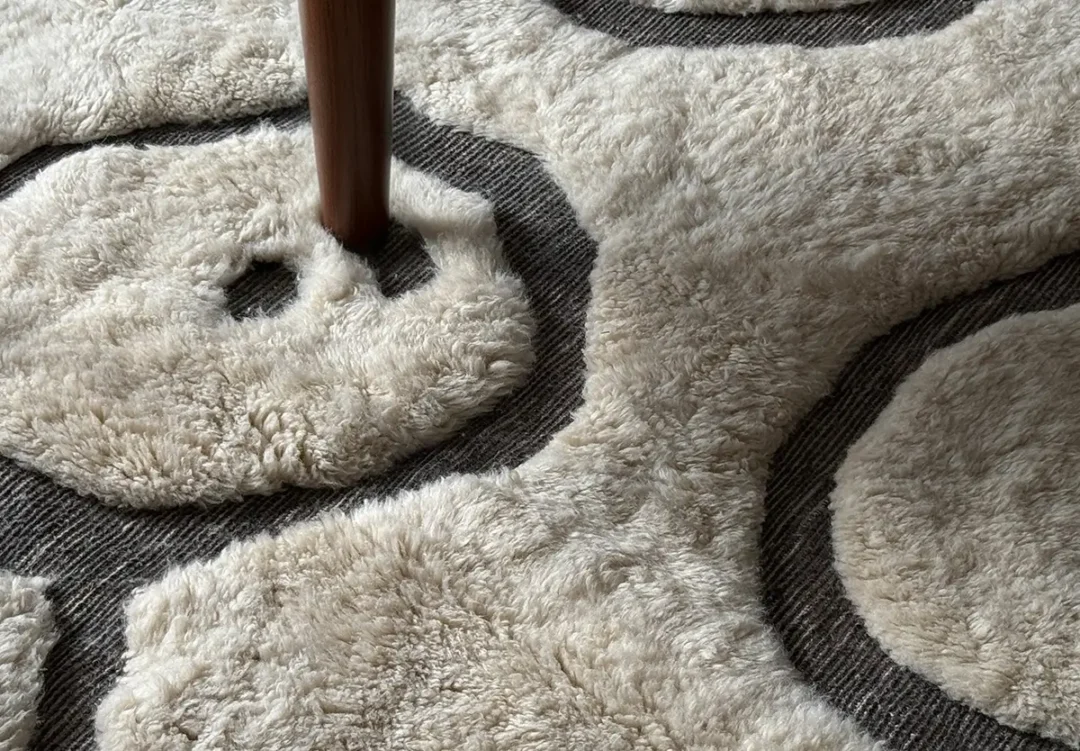 Azele Studio soft handcrafted rugs handmade rugs united states